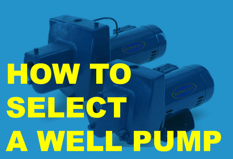 How to selct well pumps