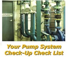 Pump system checkup check list