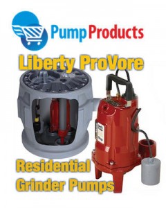 Liberty provore residental grinder pumps