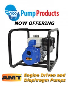 PUMP PRODUCTS ADDS AMT ENGINE DRIVEN TRASH PUMPS TO INVENTORY