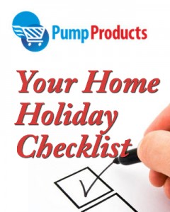 Home Holiday checklist