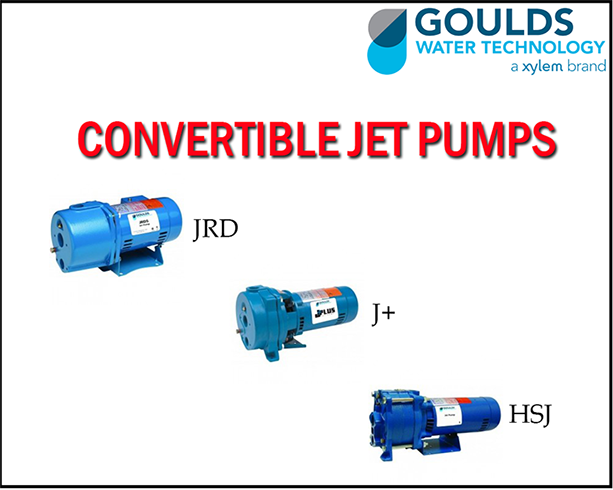 Convertible jet pumps -Pump products