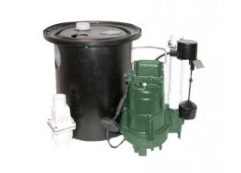ZOELLER DRAIN PUMPS WITH SPECIAL OPTIONS