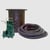 Zoeller 108-0001, 3/10 HP, 115 Volt, Crawl Space System With M53 Sump Pump, Basin, 1 1/2" Corrugated Hose, 10 ft Cord
