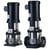 Grundfos 99918197, CR 45 Series, Model CR 45-7, Multistage Centrifugal Pump, 60 HP, 7 Stages, 230/460 Volts, 3 Phase, 3540 RPM, 60 Hz, 3" NPT Suction, 3" NPT Discharge, 308.61 GPM Max., 850.58 ft Max. Head, Cast Iron, HQQV Shaft Seal, ANSI Flanged, With O