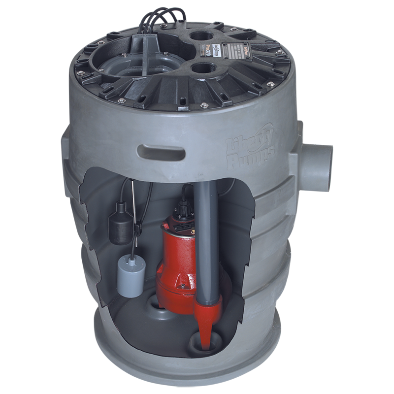 Quu　0903 Liberty P373LE102, Simplex Sewage Package With LE102M Pump