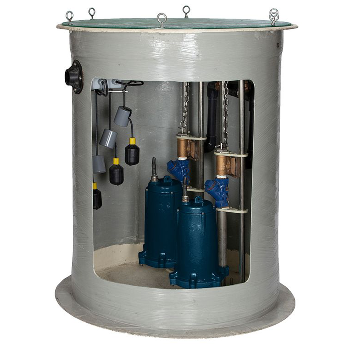Franklin Electric 515210, Model IGP-DPLX3684, Duplex Fiberglass