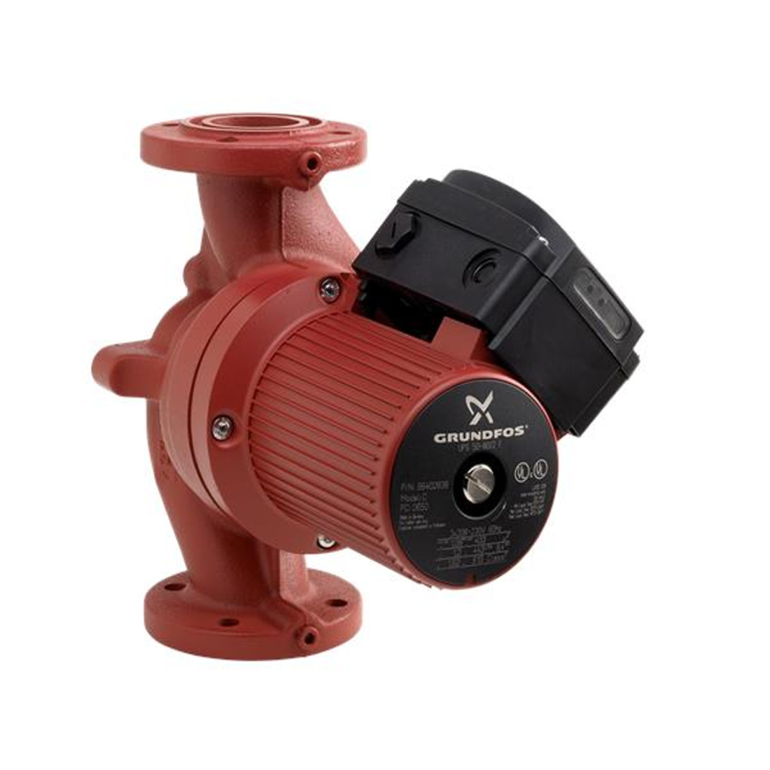 Grundfos 96402834, Model UPS 50-80/2F (3-Speed), Cast Iron