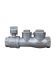 Liberty CSV150SS, Curb Stop / Swing Check Valve, Stainless Steel, 1-1/2" FNPT Connection