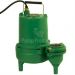 Myers 28219D003, Model MSK50M1 20, SK Series, Sewage Pump, 1/2 HP, 115 Volts, 1 Phase, 2" NPT Discharge, 120 GPM Max, 24 ft Max Head, 20 ft Cord, Manual 