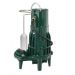 Zoeller 265-0003, Model D165 Submersible Pump With 2" Flange, 1 HP, 230 Volts, 1 Phase, 10.2 Amps, 1-1/2 Inch Discharge,  61 GPM Max., 87 ft Max Head, Automatic, 20 ft. Cord