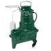 Zoeller 264-0006, Model BE264, Waste-Mate 264 Series, Sewage Pump with Single Piggyback Switch, 4/10 HP, 230 Volts, 1 Phase, 4.7 Amps, 2" NPT Discharge, 90 GPM Max, 18 ft Max Head, 10 ft Cord, Automatic