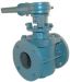 Zoeller 6030-0086, (Flanged) Cast Iron Plug Valve With Hand Lever, 4" inch