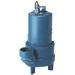 Barnes 104987, Model 2SEV1022DS, 2SEV-DS Series, Sewage Pump, 1 HP, 240 Volts, 1 Phase, 2" NPT Vertical Flanged Discharge, 138 GPM Max, 52 ft Max Head, 20 ft Cord, Manual, Double Seal