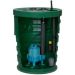 Little Giant 509664, Model 9SF2V3D, Pit Plus Sr, Simplex Sewage Package, With 9SN-CIM Pump, Float Switch, (20" x 30") Polyethylene Basin, 4/10 HP, 115 Volts, 1 Phase, 3" Discharge