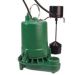 Myers MSCI50V50, Submersible Sump Pump, MSCI50 Series, 1/2 HP, 115 Volts, 1 Phase, 1-1/2" NPT Discharge, 87 GPM Max., 29 ft. Max. Head, Cast Iron Body, Automatic With Vertical Float, 50 ft. Cord