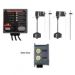 SJE-Rhombus 1030108, Ultra Nator Series, Duplex 120V Control and Alarm System with Two 10 ft VerticalMaster II Float Switches, 15 Amps Max, 10 ft Cord, Indoor Use, NEMA 1 Enclosure
