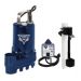 PHCC Pro-Series S2033-VSC1.5, Sump/Effluent Pump with Vertical Float Switch and Enhanced Controller, S2 Series, 1/3 HP, 115 Volts, 1-1/2" Discharge, 68 GPM Max, 23 ft Max Head, 10 ft Cord