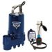 PHCC Pro-Series S2033-TSC2, Sump/Effluent Pump with Tether Float Switch and Deluxe Controller, S2 Series, 1/3 HP, 115 Volts, 1-1/2" Discharge, 68 GPM Max, 23 ft Max Head, 10 ft Cord