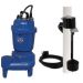 PHCC Pro-Series E7055-VS, Sewage Pump With Vertical Float Switch, E7 Series, 1/2 HP, 115 Volts, 1 Phase, 2" Discharge, 120 GPM Max, 23 ft Max Head, 10 ft Cord