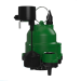 Myers MDC33VCI10, MDC Series, Sump Pump w/ Vertical Float Switch, 1/3 HP, 115 Volts, 1 Phase, 9.8 Amps, 1-1/2" NPT Discharge, 47 GPM Max, 24 ft Max Head, Cast Iron Lower Casing Volute, 10 ft Cord, Automatic