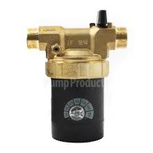 Laing 60A0G3001, Model E1-BCUFNRNW-01, E Series, Circulating Pump With  Adjustable Thermostat and Plug, 1/2 Union Connection, Lead Free Brass  (Replaces Old Model E1-BCUNRN1W-06, Part# 6050U5013)