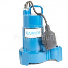 20 Cord For Residential Use 3,000 GPH Barnes 112550 Model SP33AX Submersible Cast Iron Sump Pump 1/3 HP Piggy Back Mechanical Float Switch