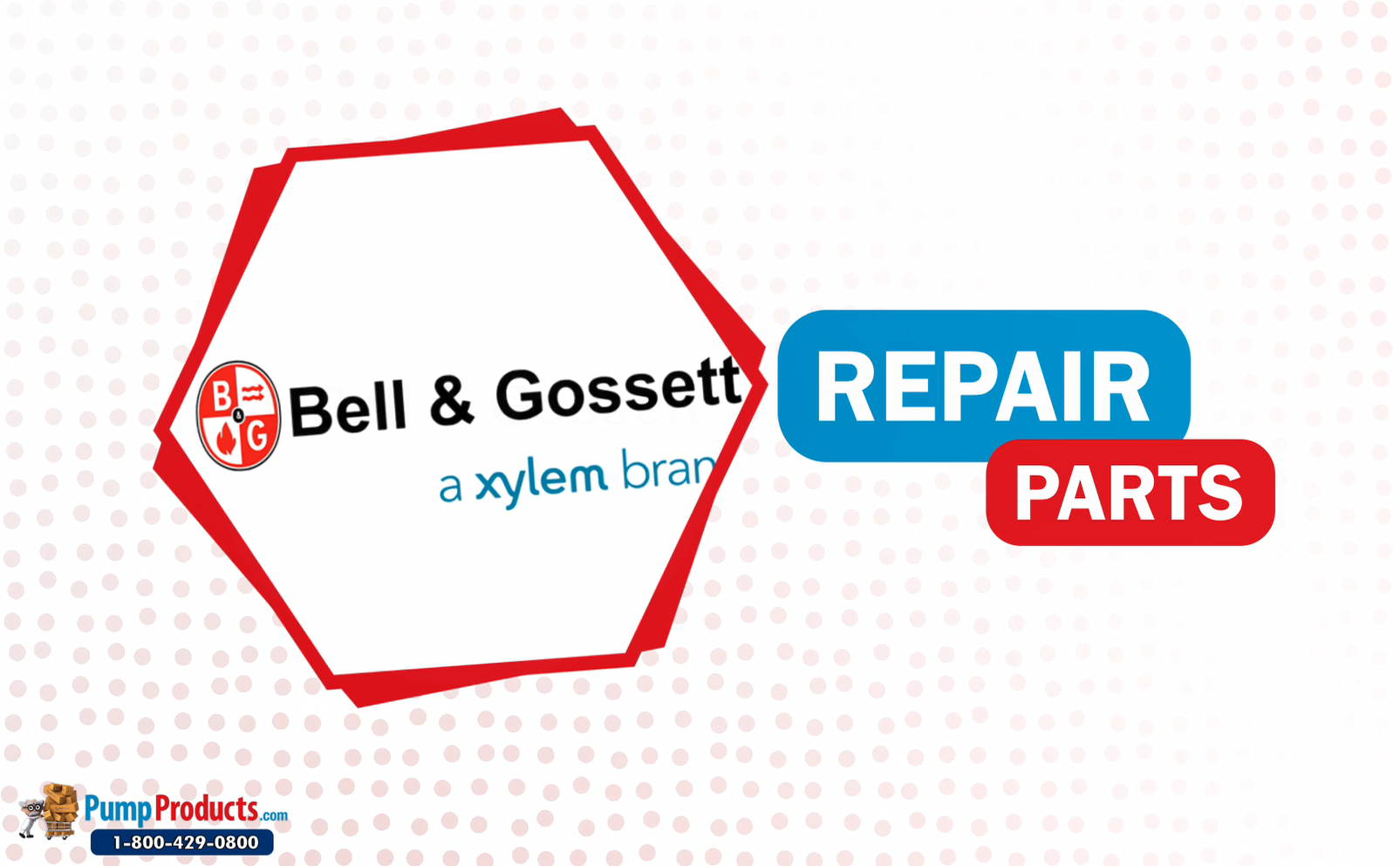 PumpProducts.com is a Bell & Gossett Repair Parts Distributor